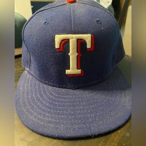 New Era Texas Rangers Navy Authentic Collection